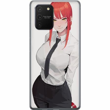 Samsung Galaxy S10 Lite Genomskinligt Skal Makima Chainsaw Man