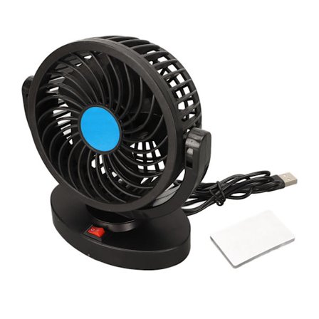 5V Auton Tuulettimet S hk inen 360 Kiert v Kannettava, Hiljainen USB-K ytt inen Tuuletin Autolle Kuorma-autolle SUV:lle