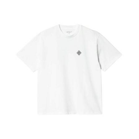 Carhartt Wip T-Shirts , Wit , Dames , Maat: XS