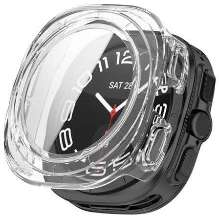 Skal Samsung Galaxy Watch Ultra 47mm Hårdplast + Glas Transparent