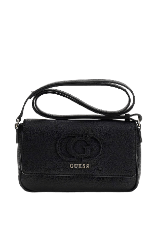 Guess ISOLA CONVERTIBLE XBODY FLAP Handväskor Dam Svart ONESIZE