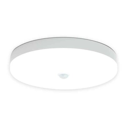 Trådløs loftslampe med skumringssensor, genopladeligt batteri bevægelsessensorlys til garage, nem installation 6500K dagslys