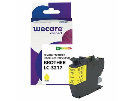 Wecare Bläckpatron BROTHER LC3217Y gul - Lyreco - Toner och bläck - Bläckpatroner - Bläckpatroner WeCare