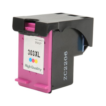 HP 303XLC ABS blekkpatronerstatning for fotoskrivere 7858 7855 7155 6255 6252 7120 6232 7158 7164 5542 farget