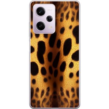 Xiaomi Redmi Note 12 Pro Genomskinligt Skal Leopard