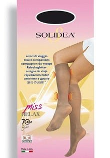 Solidea Gambaletto Miss Relax 70 Sheer Glace Tg 3 L