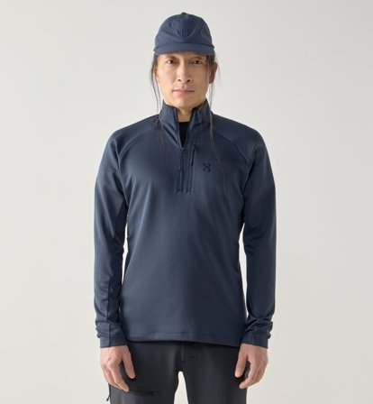 Haglöfs Korp Mid Halfzip Men Tarn Blue - Herren - M
