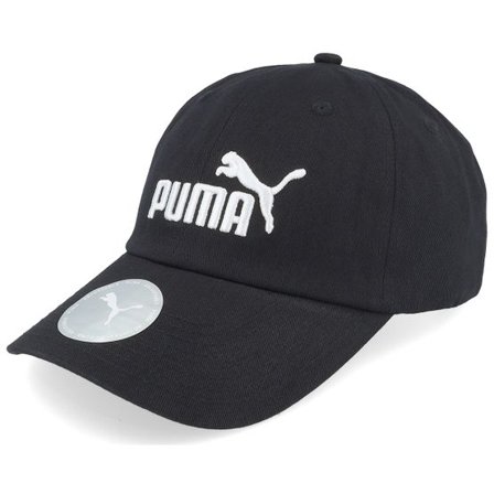Puma - Svart unconstructed Keps - Essential Cap Black Dad Cap @ Hatstore