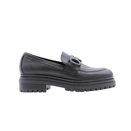 E mia, Moccasins Zwart, Dames, Maat:40 EU