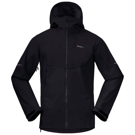 Bergans Senja Hybrid Softshell Jacket Men's Men soft shell jackets Black M
