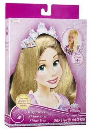Barnperuk Rapunzel