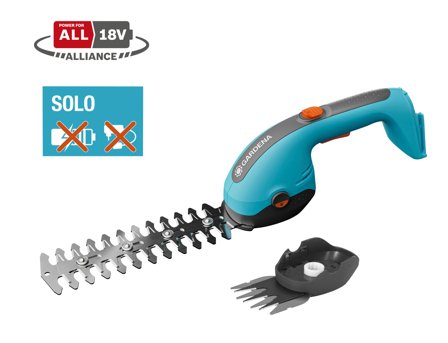 Gardena PowerCut Gräs- och busksax utan batteri och laddare, Bevattning