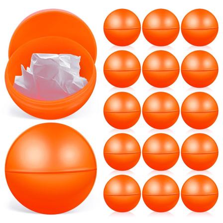 25 stk. Åpningsbare små plastloddballer lotterispillballer [GL]