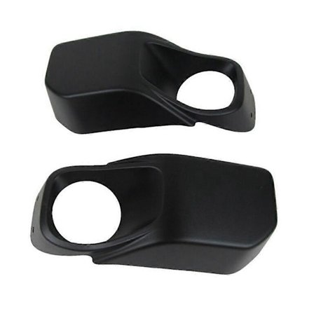 Venstre+Højre Frontkofanger Tågelygte Dæksel 68231962AA 68231962AA til Jeep Wrangler 2013-2017 Tågelygte Trim Ramme Bezel