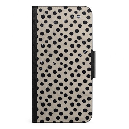 Naive iPhone 13 Mini Plånboksfodral - Marble Dots