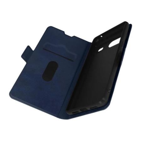 Lædereffekt tegnebog etui Video Support Midnight Blue - AVIZAR - Google Pixel 7 Midnatsblå