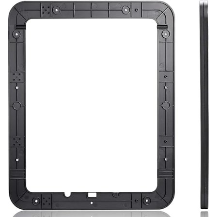 1 svart dyredør, dyredør, myggnett for små hunder og katter