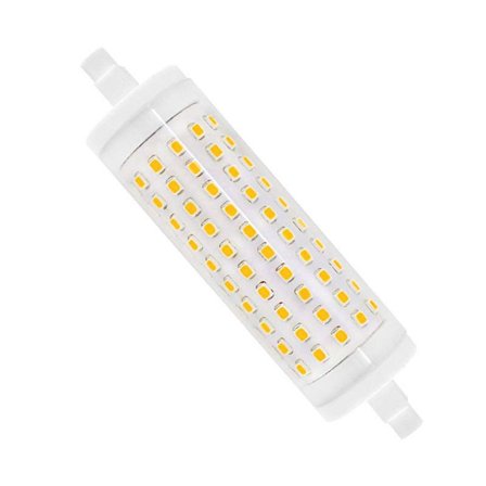 R7S LED-pære 118mm 15W dæmpbar varm hvid 3000K, svarende til J118 R7S 150W-200W halogen