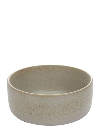 Aida | Raw Sandy Beige High Bowl 19.5 Cm | Ø 19.5 CM