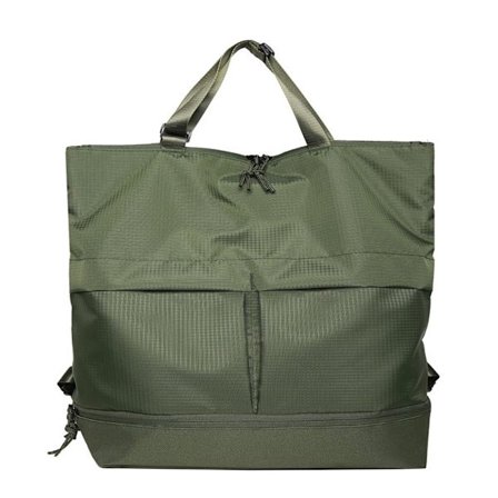 Unisex Casual Tote Bag Lett Dame Herre Reisesekk Stor Kapasitet Ensfarget Multifunksjonell Casual Utendørsveske