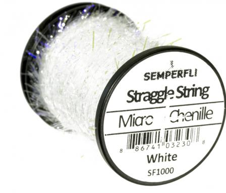 Semperfli Straggle String UV Micro Chenille - White