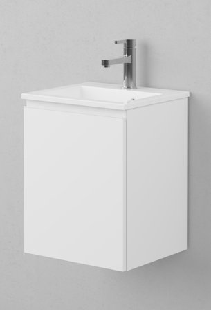 INR Viskan Grip Pro 40 Underskåp 1 dörr, vit 49x39 cm, Badrum