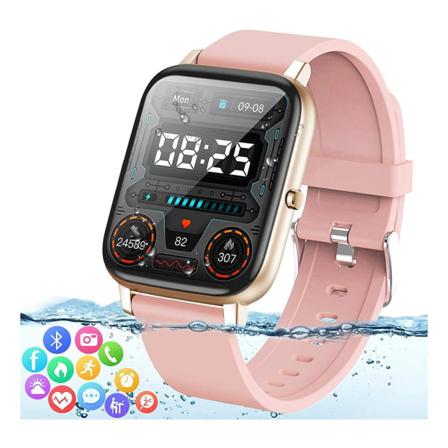 Smartwatch för kvinnor Extremt stor 1,7 tum pekskärm