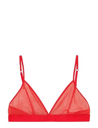 Organic Basics | Mesh Triangle Bralette | S