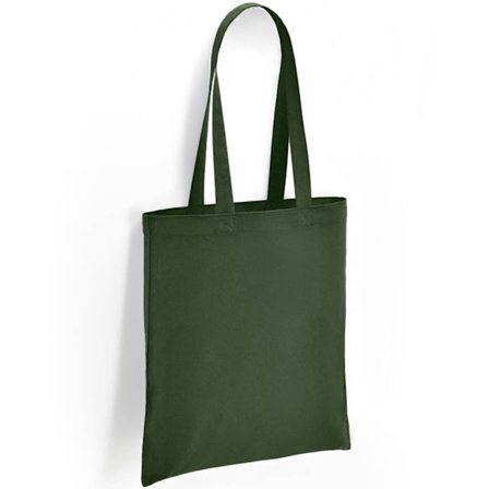 Brand Lab Bomullslånghandtag 10L Tote Bag One Size Forest