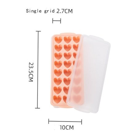 Isbitform Hjemmelaget isbrett ROSA HJERTE ROSA HJERTE