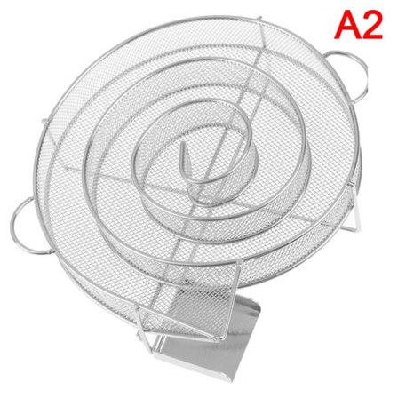 IC Røggenerator BBQ-grill eller ryger Damm af varm og kold røg Round