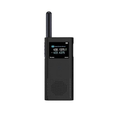 Til Walkie Talkie 2S Beskyttelsesetui Silikon Cover Beskyttelsesskal Anti-Drop Tilbehør, Sort