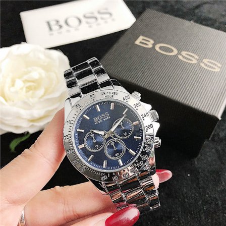 Herrklocka Metallklocka Exakt tidtagning Visar herrstil Utan ask