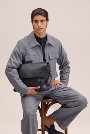 NN.07 Port 90023 Shoulder Bag Male Cotton