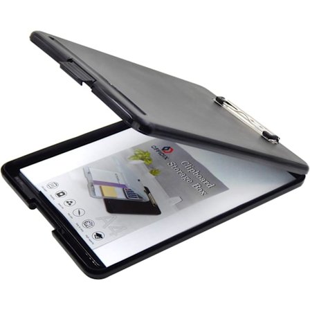 A4 Slim Klemmappe Mappe Konference Plast Mappe Klemmappe Papirholder Opbevaring Klips Tavle Ideel til Skole Hjem og Kontor Brug Fold På Klemmappe