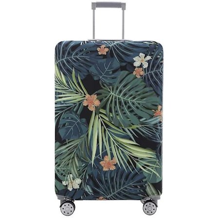 Luggage Cover Washable Suitcase Protector Anti-scratch Suitcase Cover Fits 18-32 Inch(autumn Leaves, S)