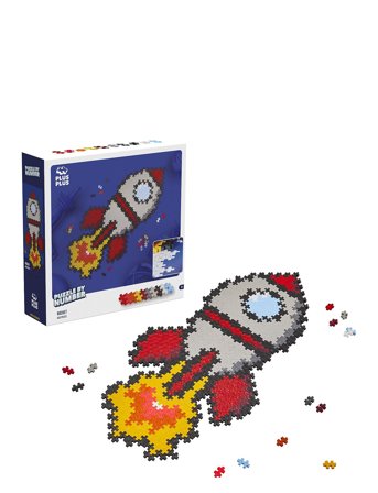 Plus-Plus | Plus-Plus Puzzle By Number Rocket 500Pcs | ONE SIZE