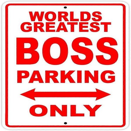 Maailman Paras Pomo Vain Pysäköinti Kyltti Lahja Seinä Uutuus Alumiini 30x45 cm