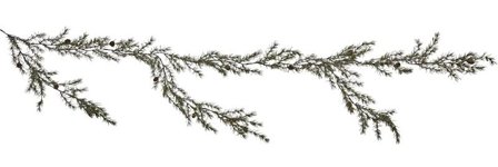 House Doctor Girlander Sertum Grønn 185cm