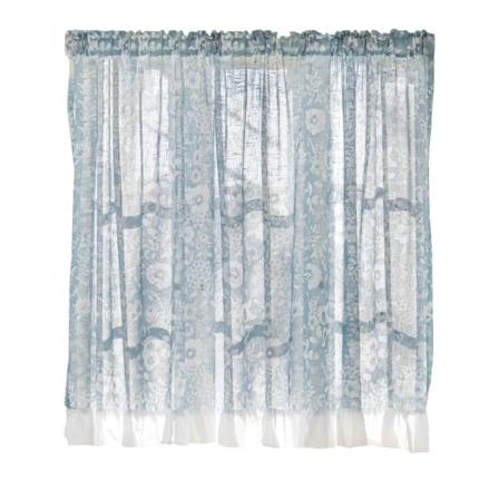 Ny mörkläggningsgardin tyg sovrum vardagsrum blomma jacquard gardin