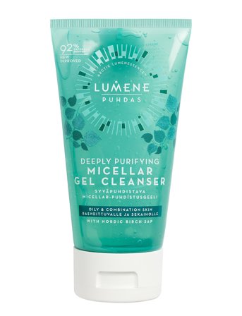 LUMENE Puhdas Deeply Purifying Micellar Gel Cleanser 150Ml - Nude - 150 ml