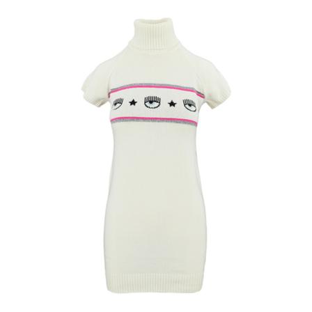 Chiara Ferragni Collection Klänning vit, Dam, Dam, Storlek: XS