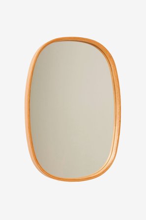 Homitis - Spegel Cloudy V Oak - Brun - Stora speglar - Från Homeroom