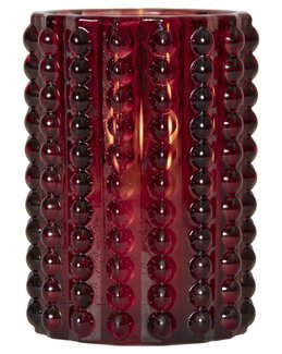 LED ljus Flamme Dotty Rød