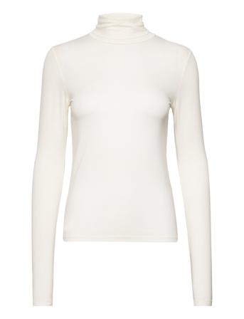 Joline T-Neck White Basic Apparel