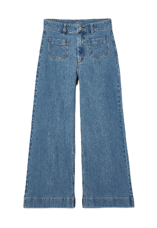 Carin Wester Slimfit-jeans med hög midja INE Jeans Blå 42