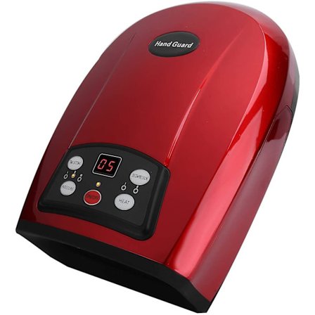 Cordless Electric Hand Massager With Heat - Cordless Electric Massager For Hands - Acupoint Hand Massager For Arthritis, Pain Relief, Carpal Tunnel An