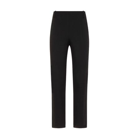 Patrizia Pepe, Slim-fit Trousers Czarny, Kobieta, Rozmiar: 4XS