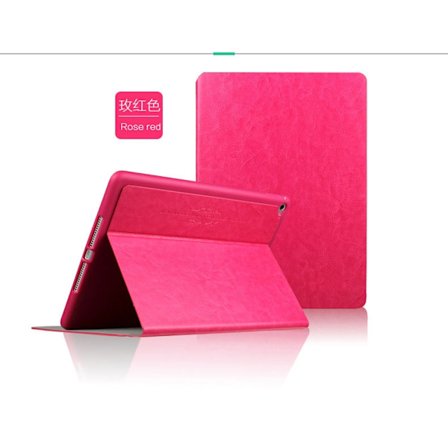 Stilrent fodral för iPad 11 2025 | 10 2022 Rosarött Coolt Läder