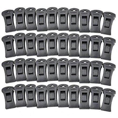 40 stk. Sokkeklemmer Stærke Tøjklemmer Multifunktionel Klemme Vasketøjskroge Strømpeophæng Til Vasketøj Stativ Til Tørring Af Strømper_Supergave